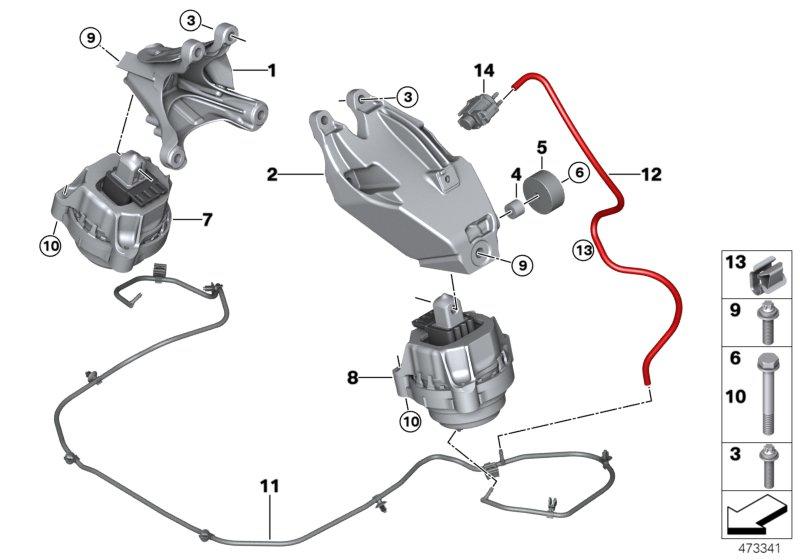 Motorophanging