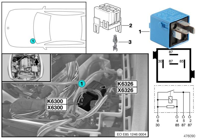 Relais DME K6300