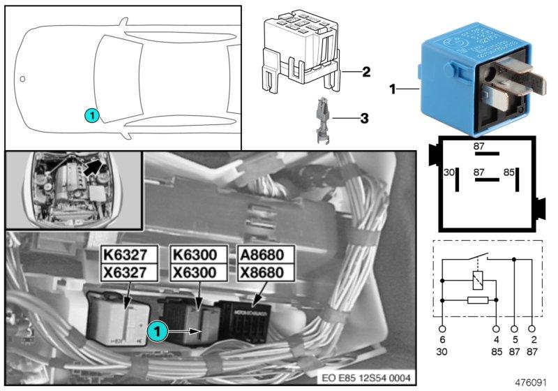 Relais DME K6300