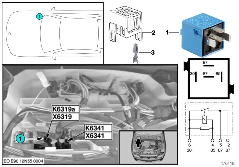 Relais Valvetronic K6319a