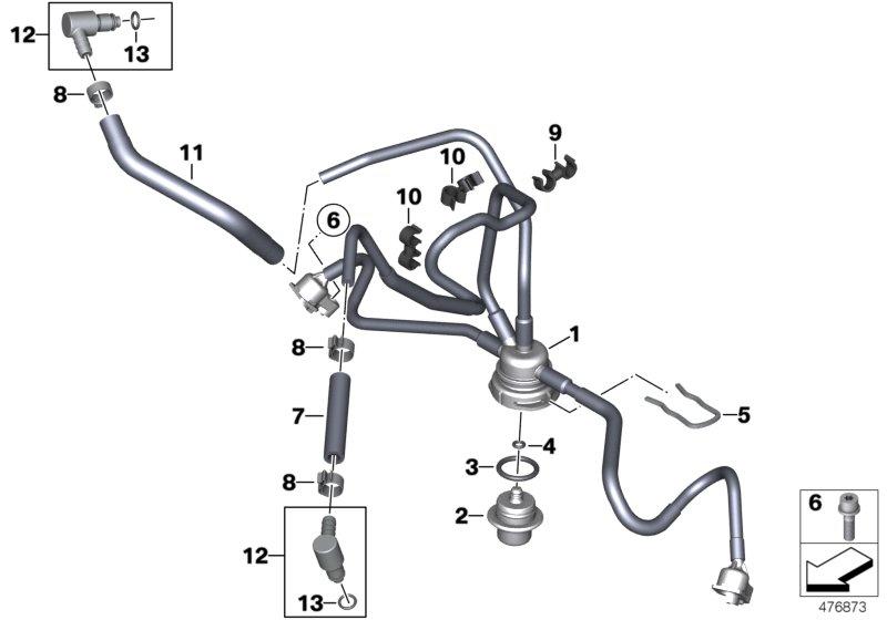 Brandstofverdeler/drukregulator