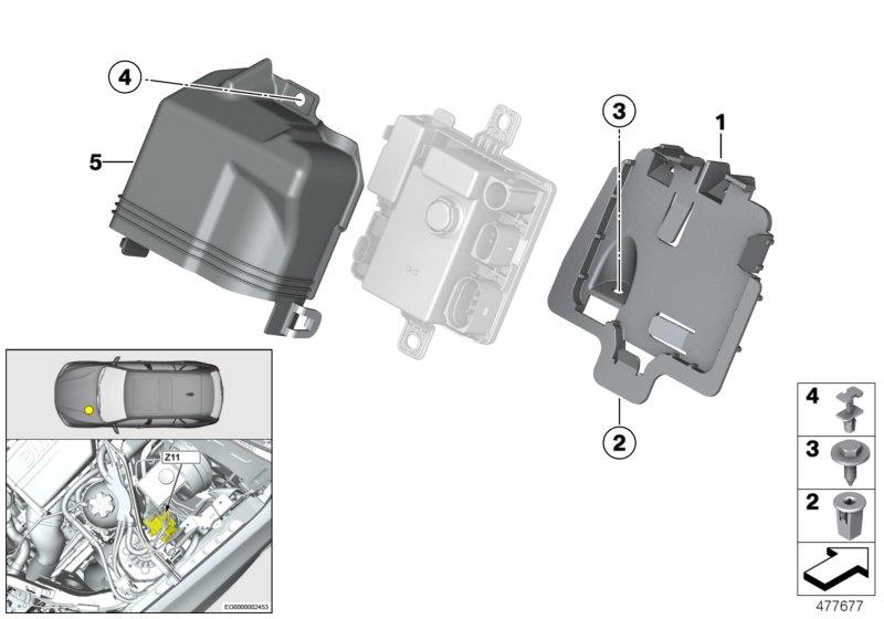 Voedingsmodule Z11 aanbouwdelen