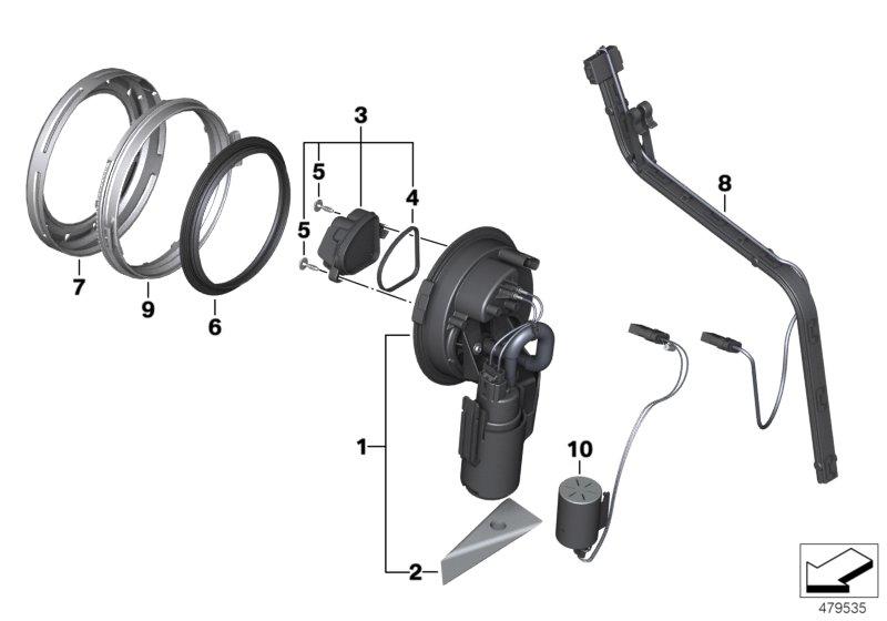 Brandstofpomp  /  Niveausensor