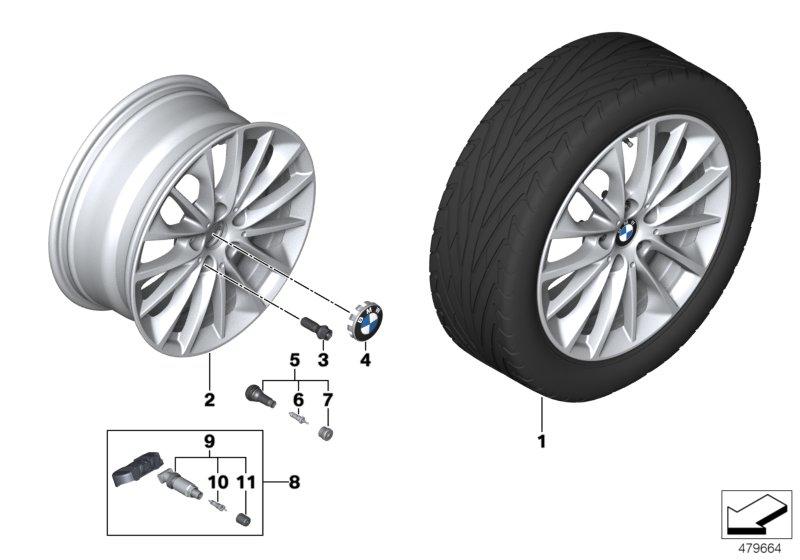 BMW LM wiel veelspaaks 546 - 17"