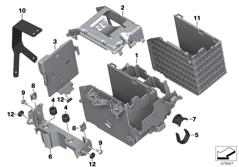 Batterijhouder