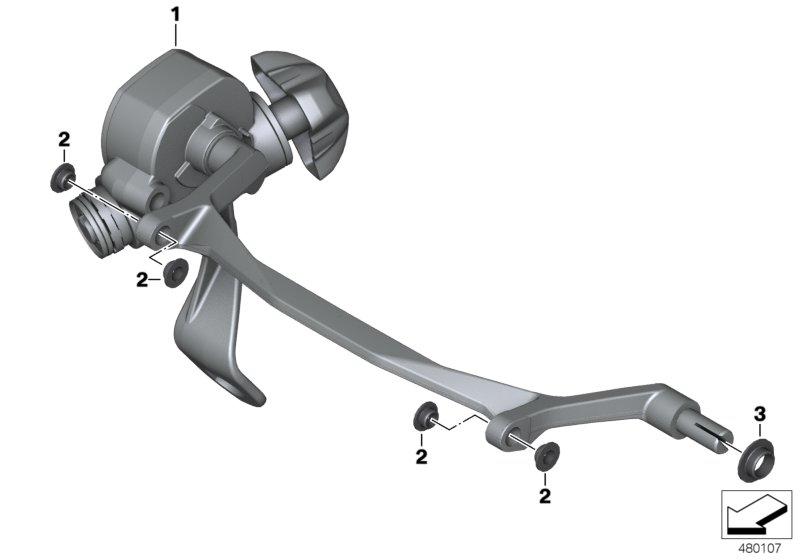 Windschermverstelling mechanisch