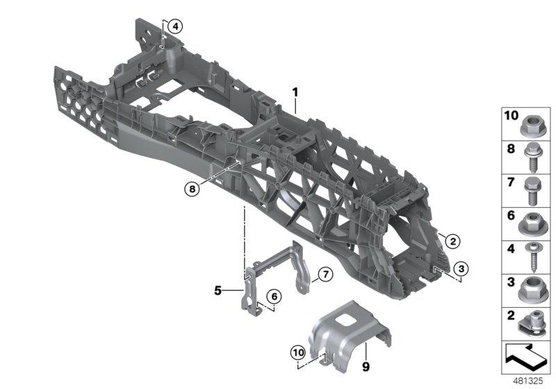 Houder middenconsole