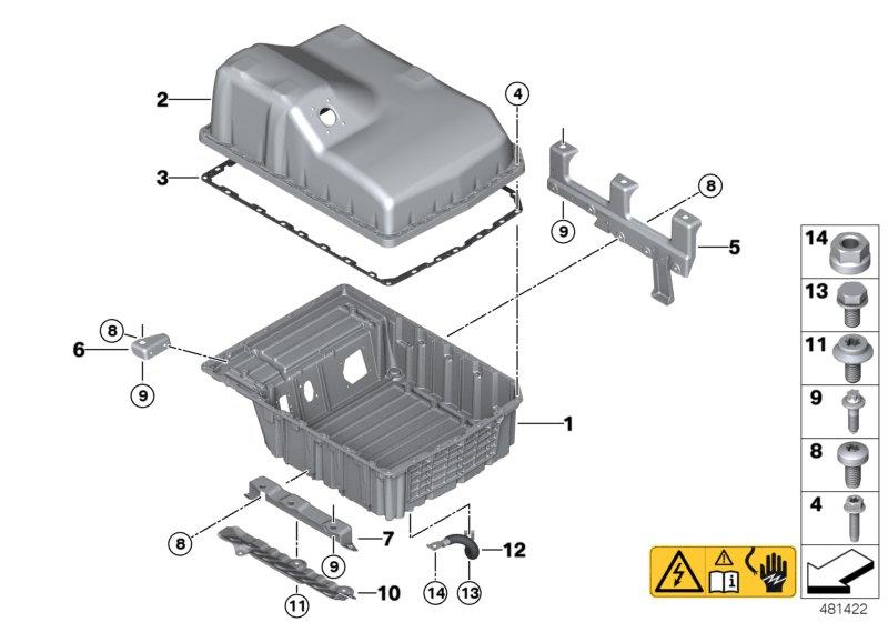 Huis hoogvoltage accueenheid