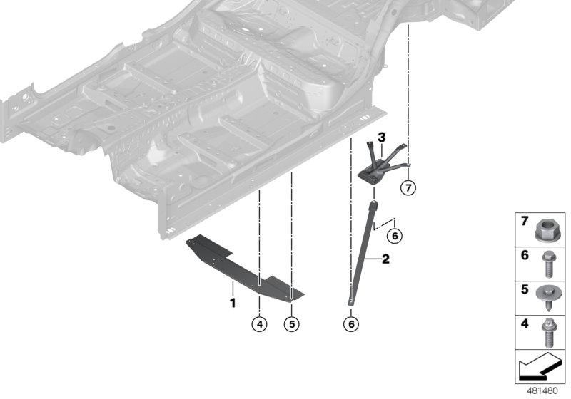 Versterking carrosserie achterbouw