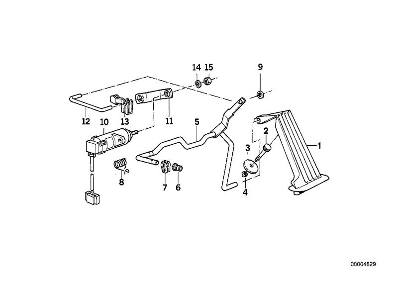 Voetpedal rijden-potentiometer