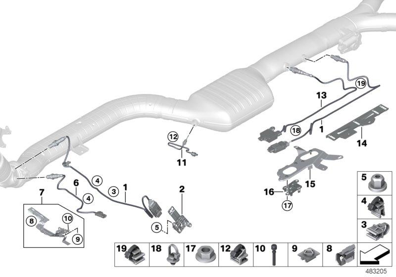 Uitlaatgassensoren  /  sonde NOX  /  SCR