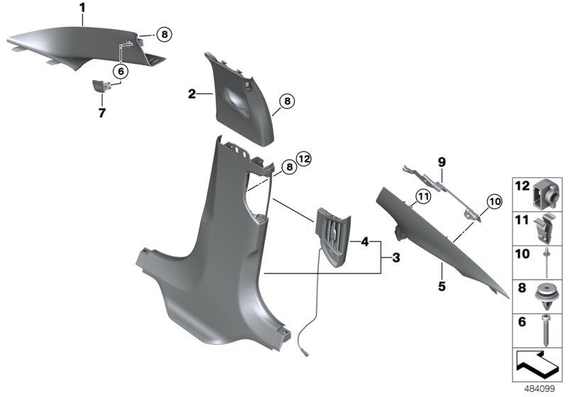 Bekleding A- / B- / C-Kolom