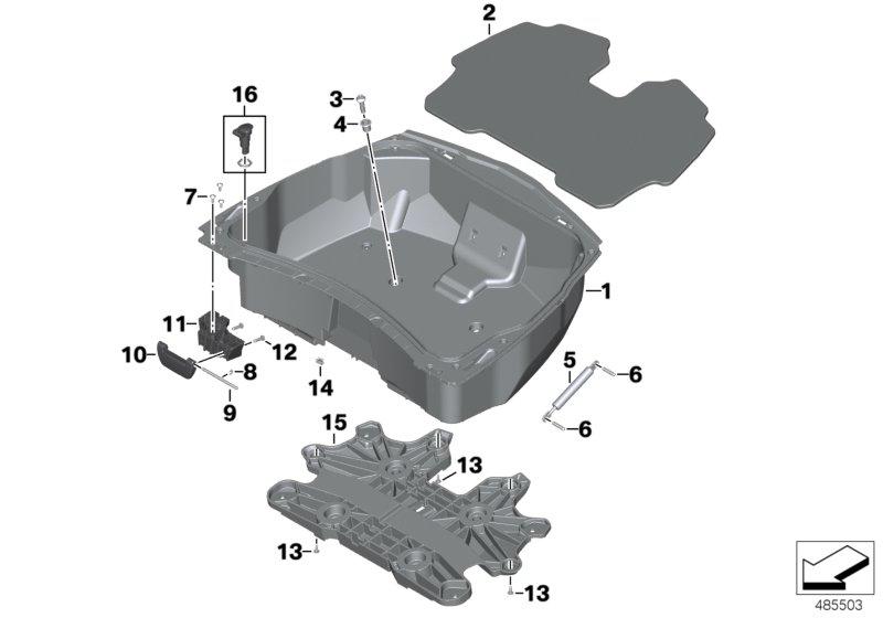 Topcasebodem