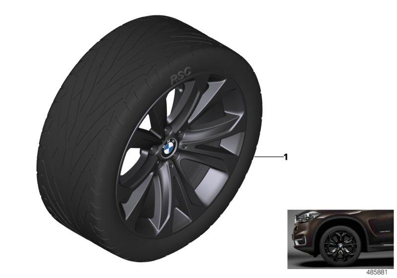 BMW LM-velg sterspaak 491 - 20''