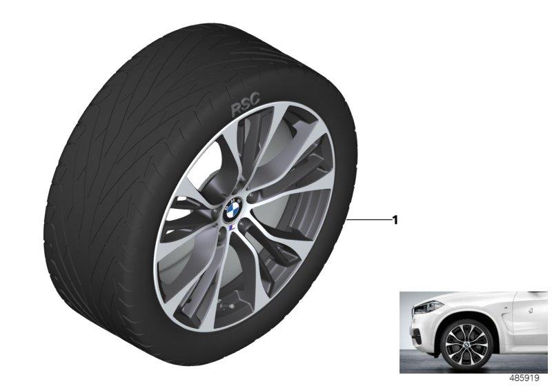 BMW LM-velg M Perf.  Dubbele sp.  599M-21"