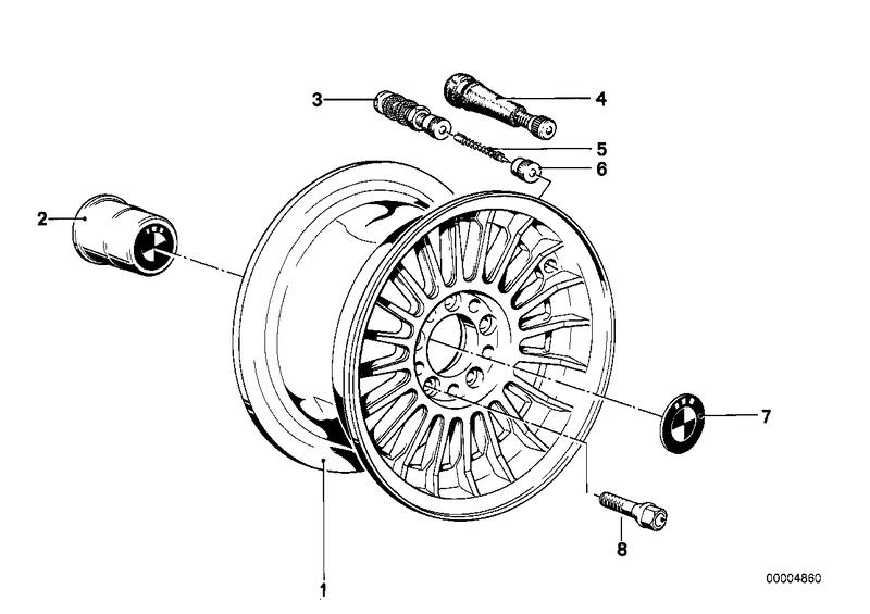 Velg van lichtmetaal