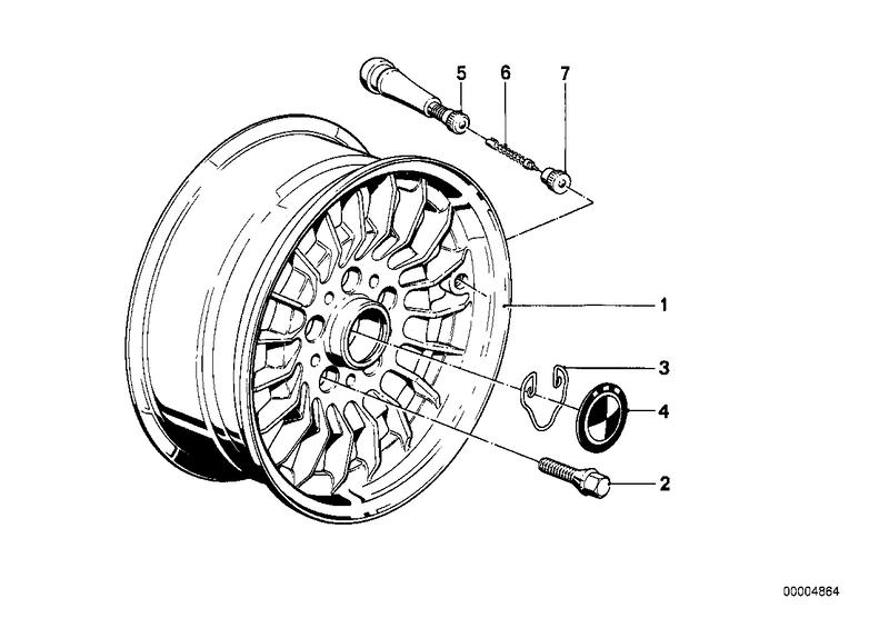 Schijfwiel lichtmetaal gesmed styl. trx-1