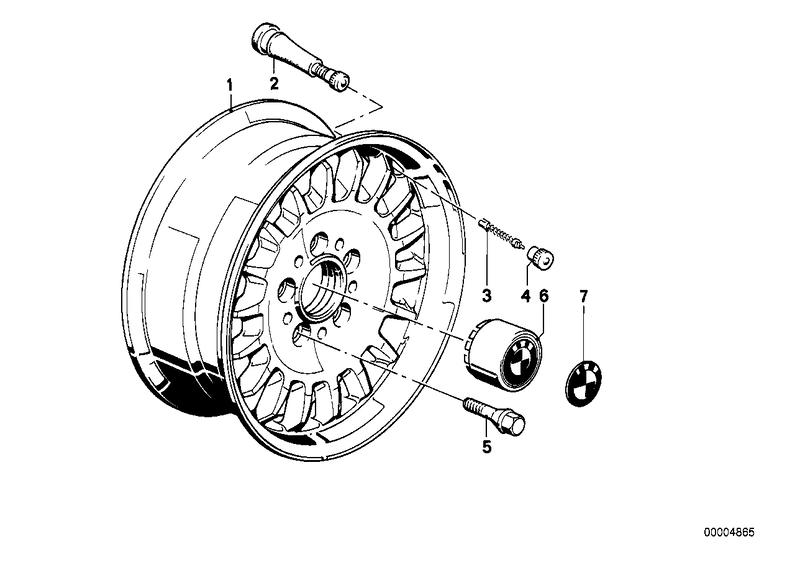 Schijfwiel lichtmetaal gegiet styl.trx-2