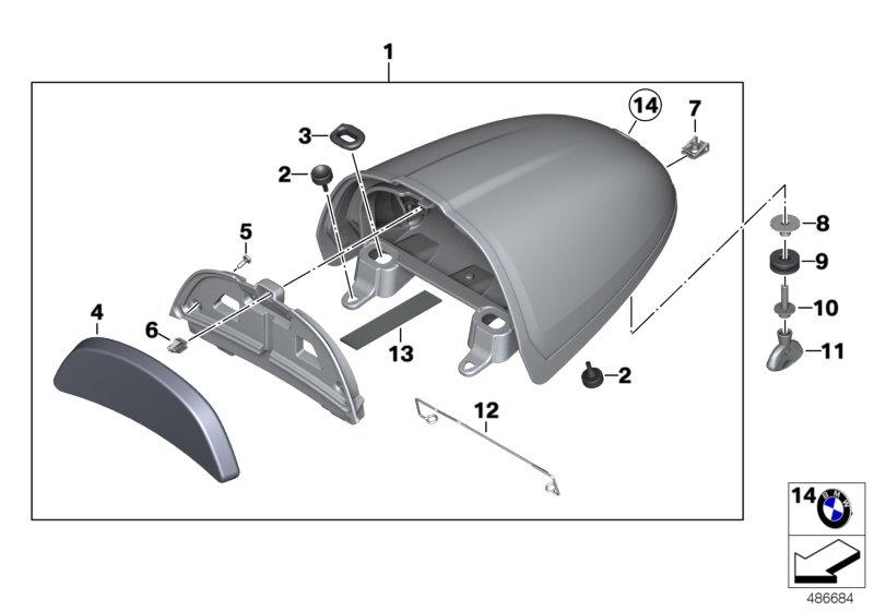 Afdekking buddyseat