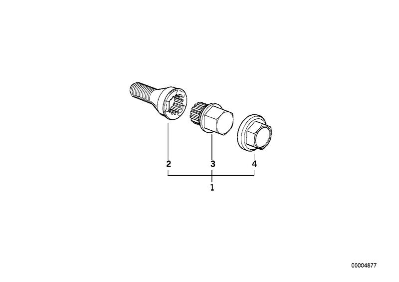 Wielboutslot met adapter