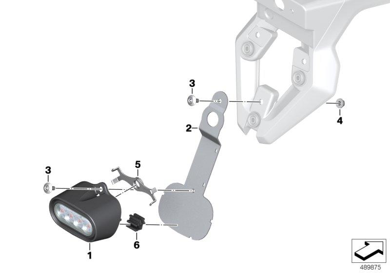 LED mistachterlicht