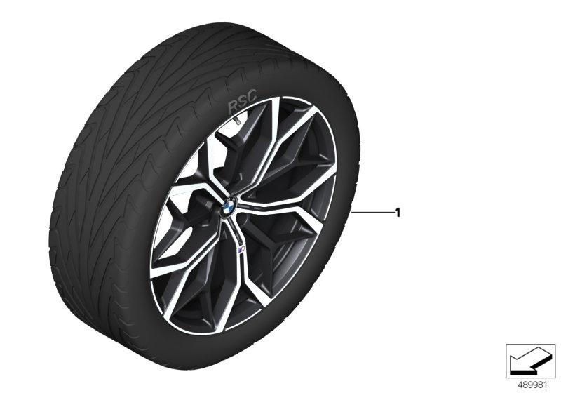 BMW LM-velg M Perf. Y-spaak 785M - 22"