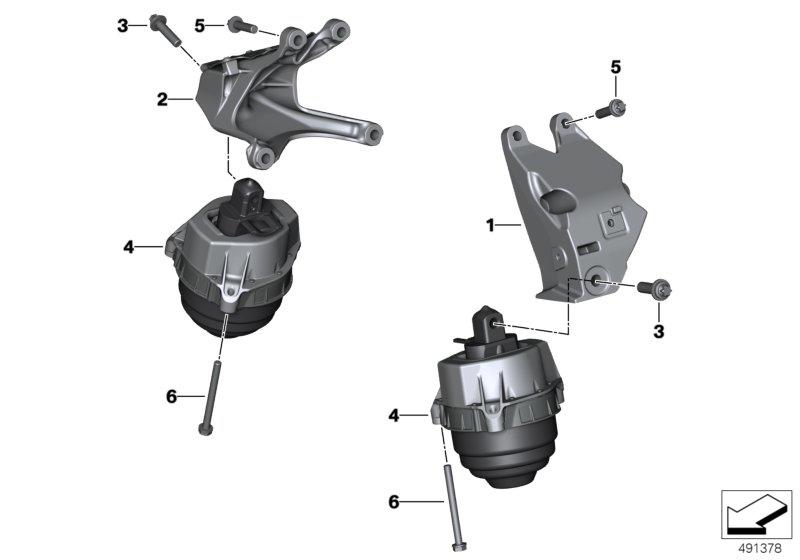 Motorophanging