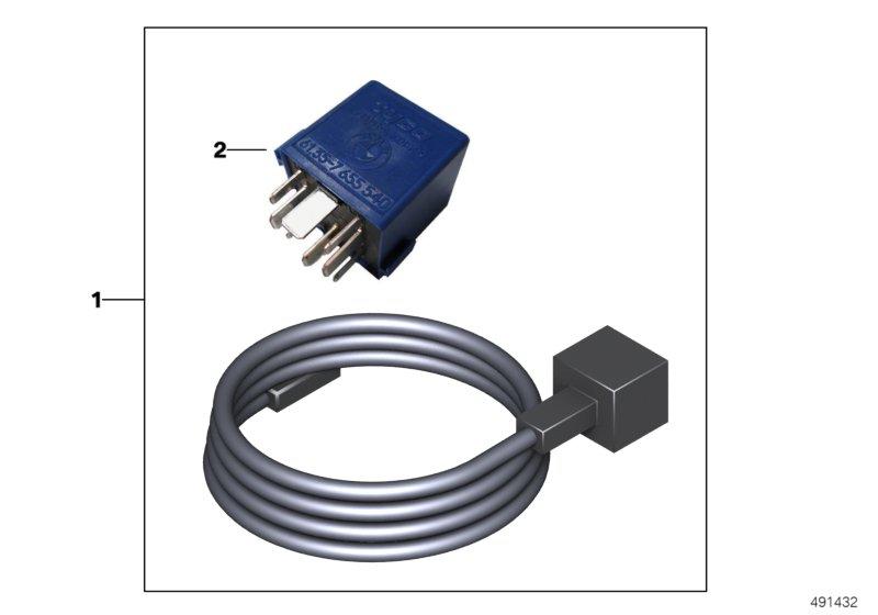 Inbouwset startmotormodule