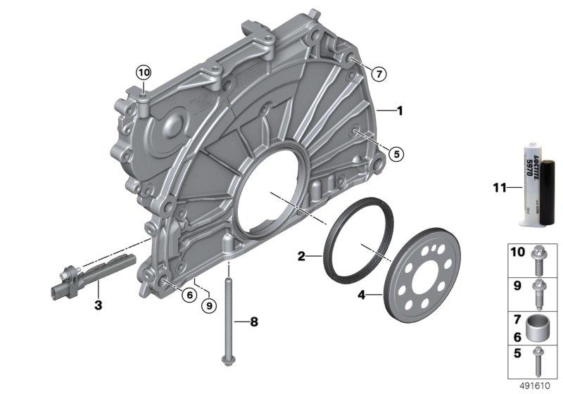 Distributiecarter deksel