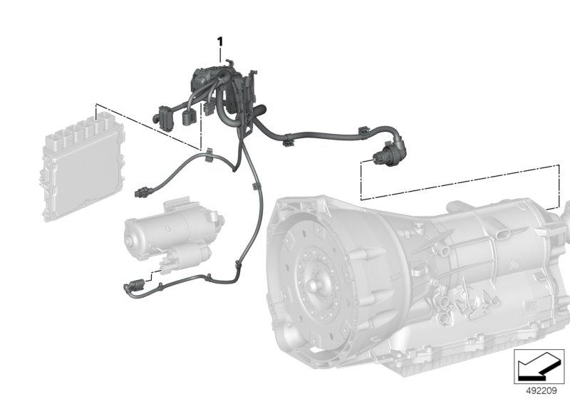 Kabelboom motor transmissiemodule