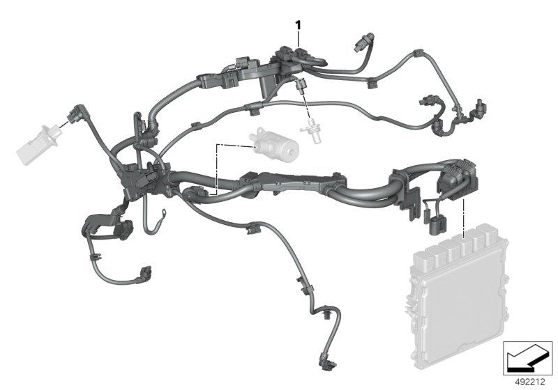 Draadbundel motor sensoren module 2