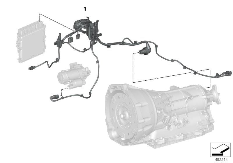 Kabelboom motor