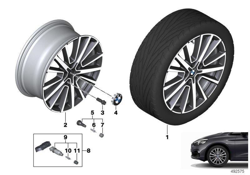 BMW LM-wiel M sterspaak 512 - 18"