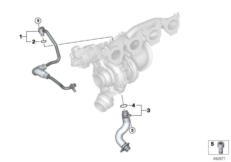 Olietoevoer turbocompressor