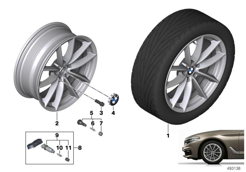 BMW LM Rad V-Speiche 618 - 18"