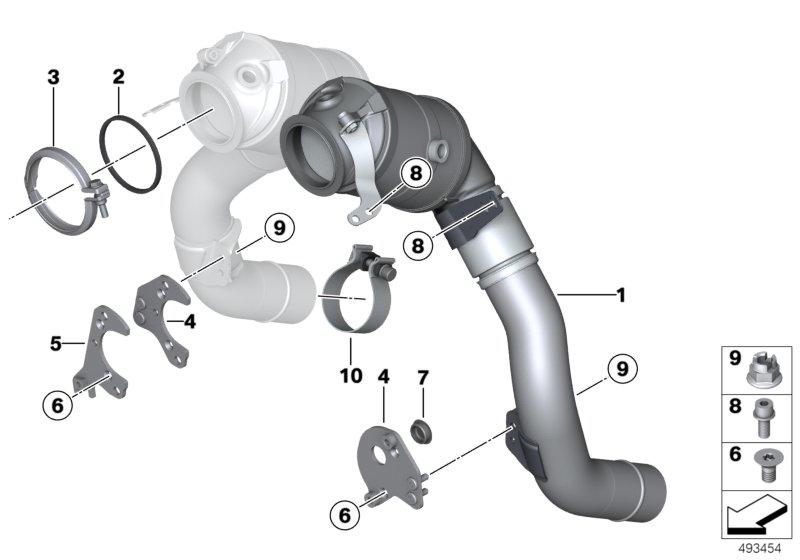 Katalysator dichtst bij motor