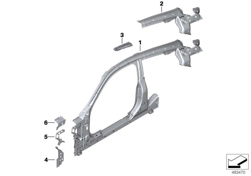 Binnenframe midden