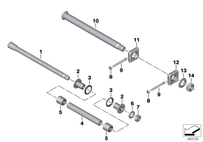 Swingarm lagering