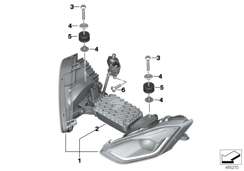 LED-koplamp - Generatie II
