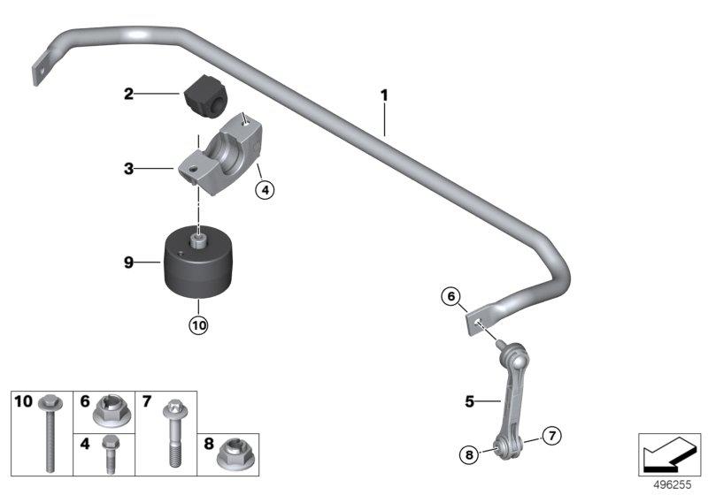 Stabilisator achter