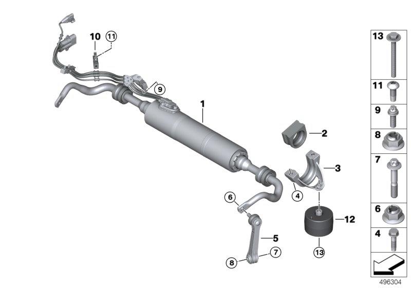 Stabilisator achter / Dynamic Drive