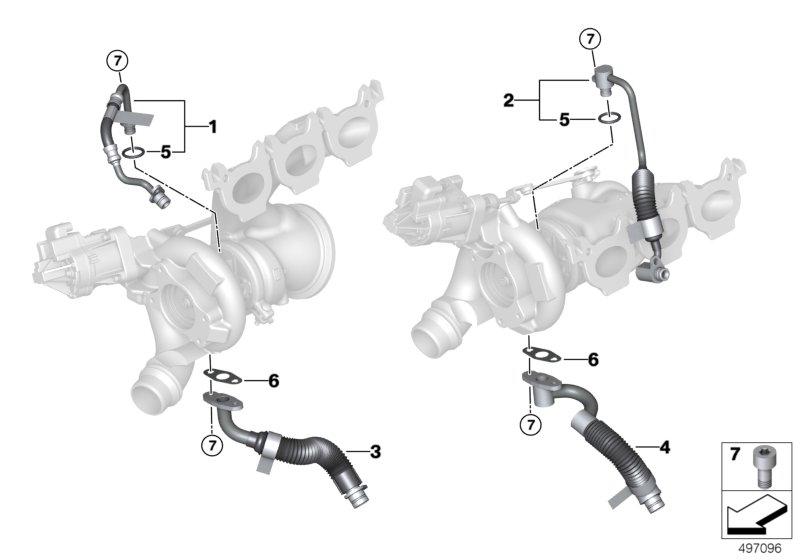 Olietoevoer turbocompressor