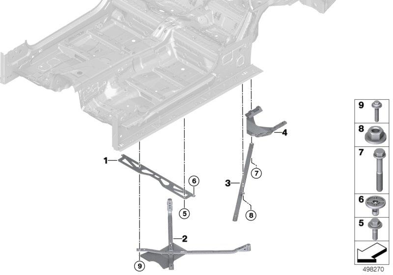 Versterking carrosserie achterbouw