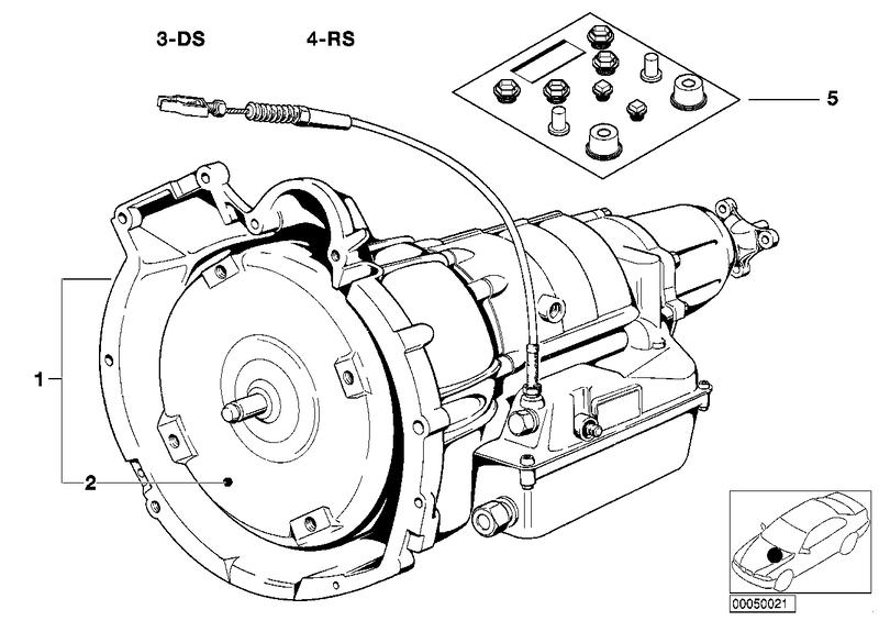 Automatische transmissie 3HP22