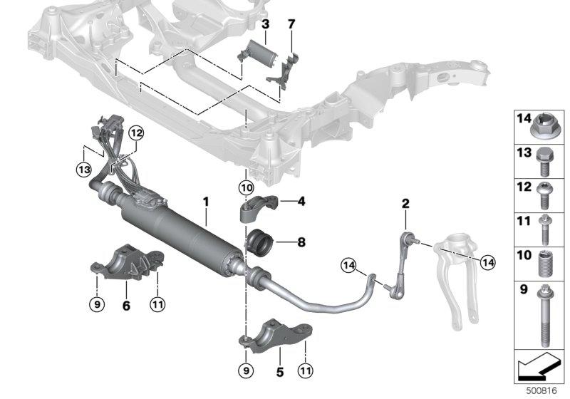 Stabilisator voor / Dynamic Drive 4x4