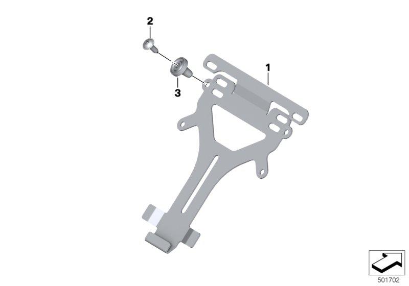 Nummerplaat-adapter