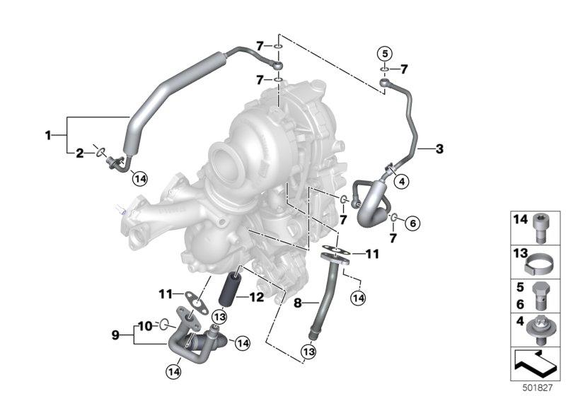 Olietoevoer turbocompressor