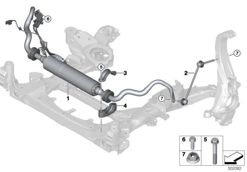 Stabilisator voor / Dynamic Drive