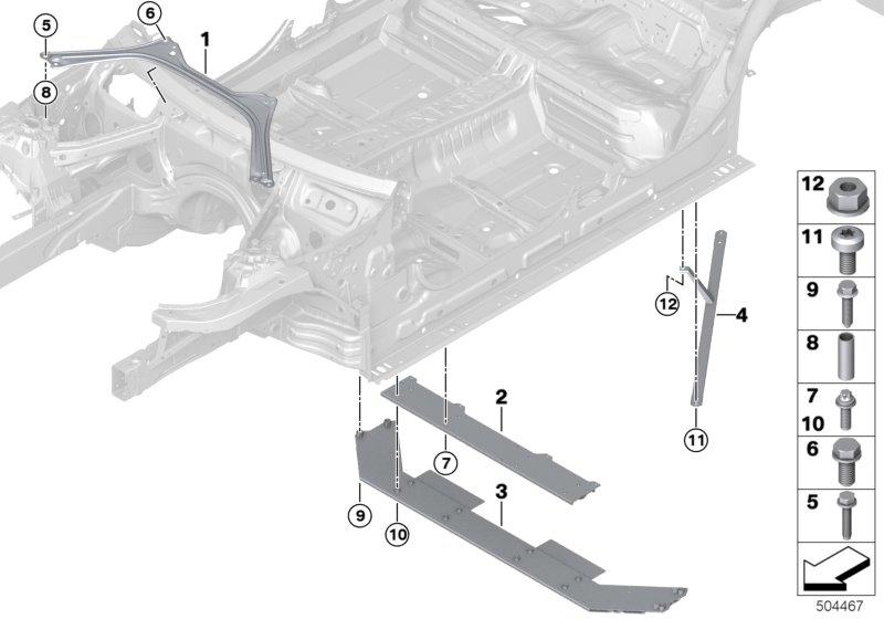 Versterking carrosserie