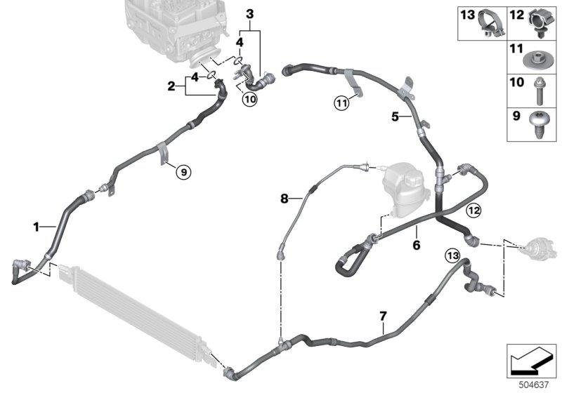 Koelcircuit hoogvoltaccu